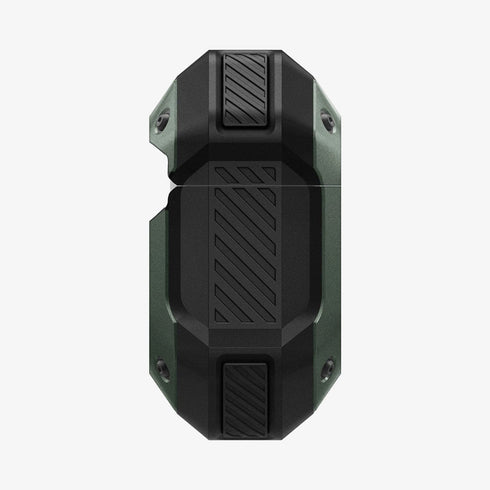 ASD00537 - Apple AirPods Pro Case Tough Armor in black showing the front